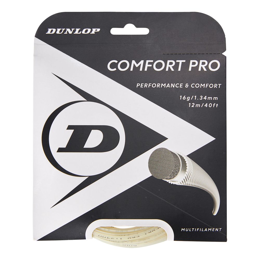 Струны теннисные Dunlop Comfort Pro String Set 12m - Ecru