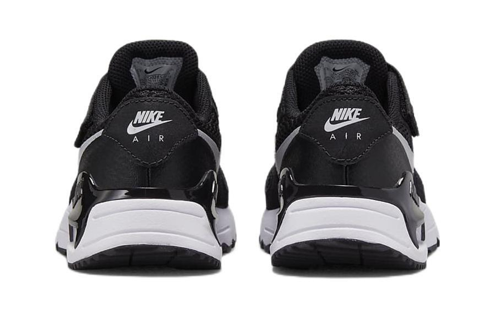 Middle-aged children's Nike Air Max SYSTM low-cut sports casual shoes black