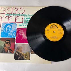 Винтажная виниловая пластинка LP Вацлав Заградник, Vaclav Zahradn k Big Band, Euro Jazz (Чехословакия 1975)