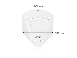 DU037T WRS SPORT CLEAR WINDSCREEN (MTS V2)