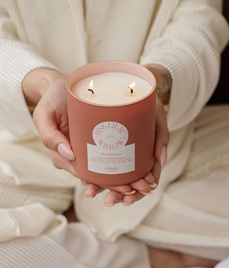 Pink Lilac & Willow, свеча Perfect Bloom collection, Echoes
