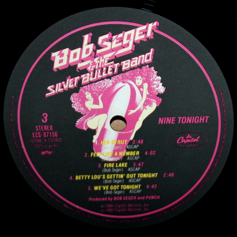 Bob Seger & The Silver Bullet Band / Live Bullet (2LP)