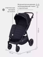 Коляска детская RANT "BEAT" Air RA850 Midnight Black