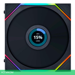 Комплект вентиляторов для корпуса Lian Li Uni Fan TL LCD 120 Black 3шт (G99.12TLLCD3B.00)