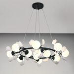 799127 Люстра CERAMO BW 12х6W(led) G9 ЧЕРНЫЙ/БЕЛЫЙ