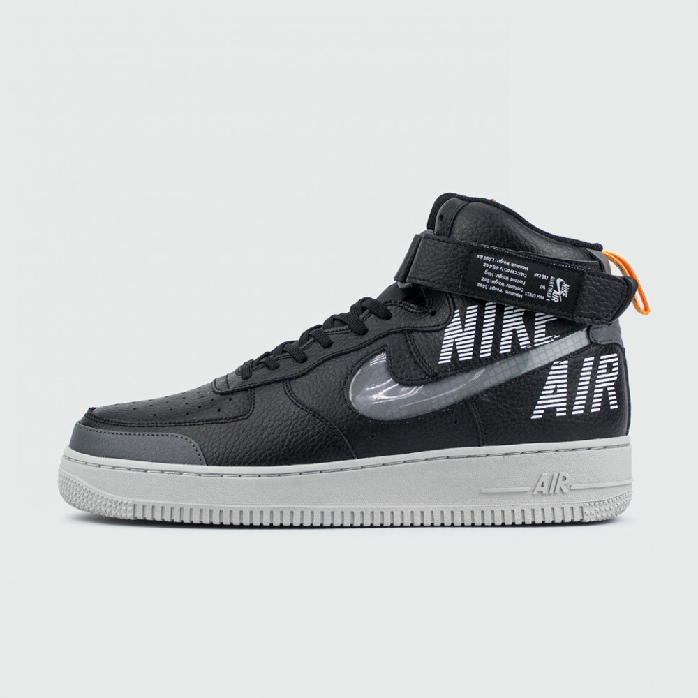 кроссовки Nike Air Force 1 High Under Construction Black / Grey