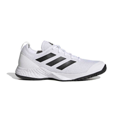 Мужские кроссовки теннисные Adidas Court Flash M - white/core black