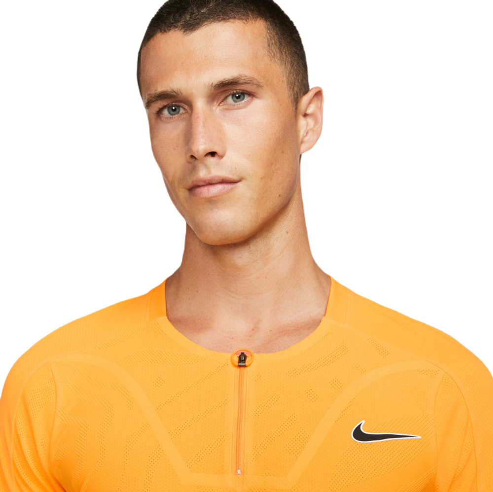 Теннисное поло Nike Court Dri-Fit Slam Tennis - sundial/black