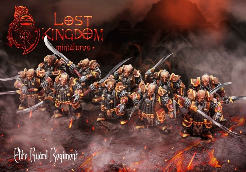 Chaos dwarfs Elite Guard
