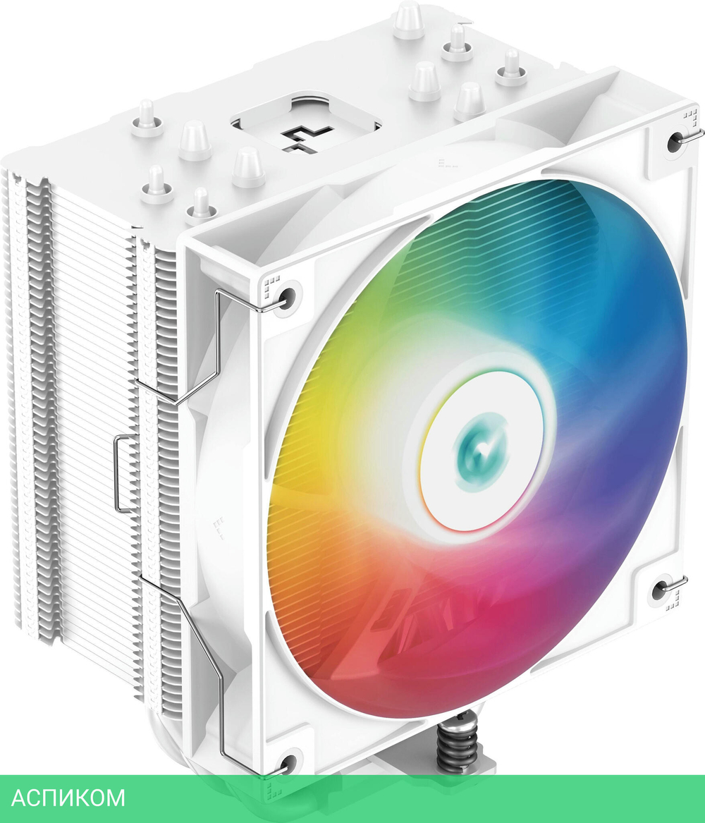 Кулер для процессора DeepCool AG500 WH ARGB 240W белый (R-AG500-WHANMN-G)