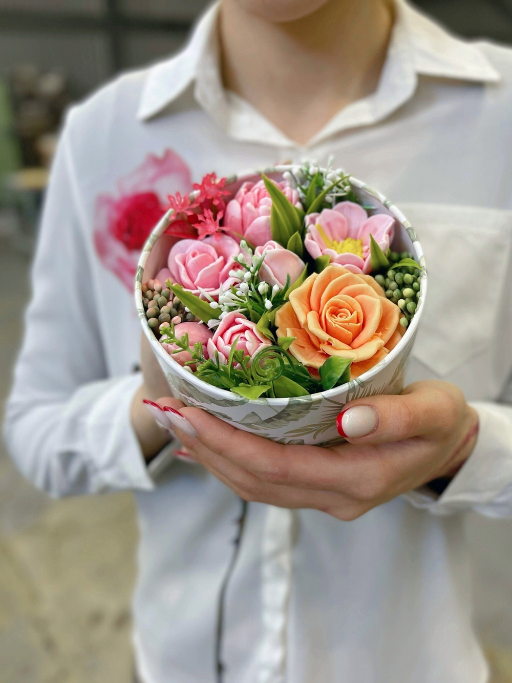 «Загадай желание» букет в коробке