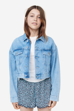 H&M Шорты свободного кроя, бирюзовый