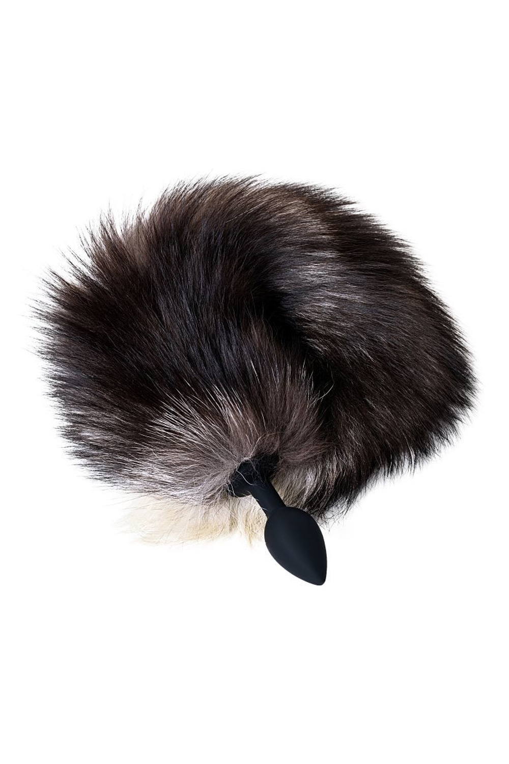 Анальная втулка с хвостом POPO Pleasure S – силикон, 4,5 см