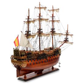SPK-07 Модель испанского линейного корабля 1690г. «San Felipe»