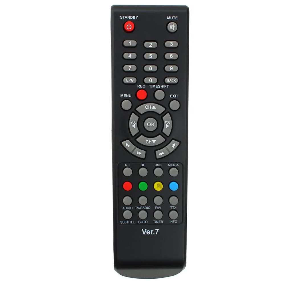 Пульт для Oriel ПДУ-7 (Ver.7) DVB-T2 ресивера (HOB608)