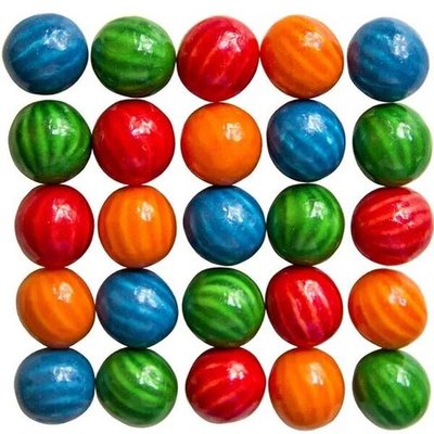 Жевательная резинка "Арбузный фестиваль" 22 мм 1430 штук