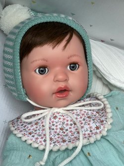 Кукла Реборн Nines 40см Alex мягконабивная (N0205)