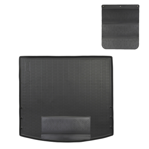 Коврик в багажник Norplast для KGM Torres 2023-, Черный, с фартуком, арт.NPA00-T83-870-2-APP