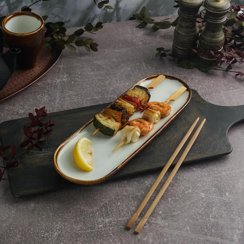 Блюдо овальное 30*10*2 см   P.L. Proff Cuisine [6]