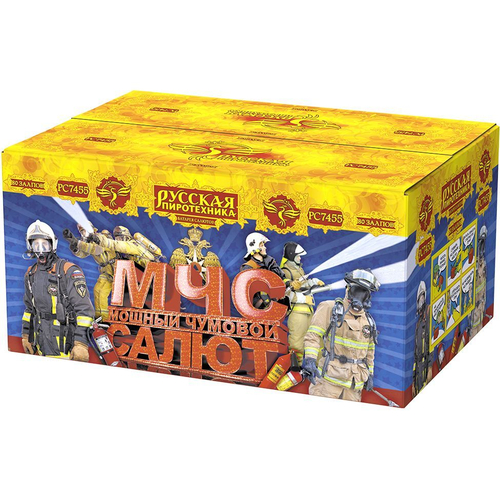 Батарея салютов "МЧС: мощный чумовой салют" (1,0 х 80)