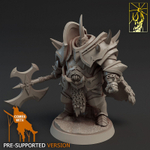 Человек  Warforged Кованый Воин Паладин Варвар Файтер Рыцарь монстр миниатюра для dnd, днд, pathfinder, фентези, Настольная игра, НРИ, Варгейм, РПГ