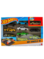 Hot Wheels 54886 — набор из 10 машинок 1:64, коллекция и игры на треках