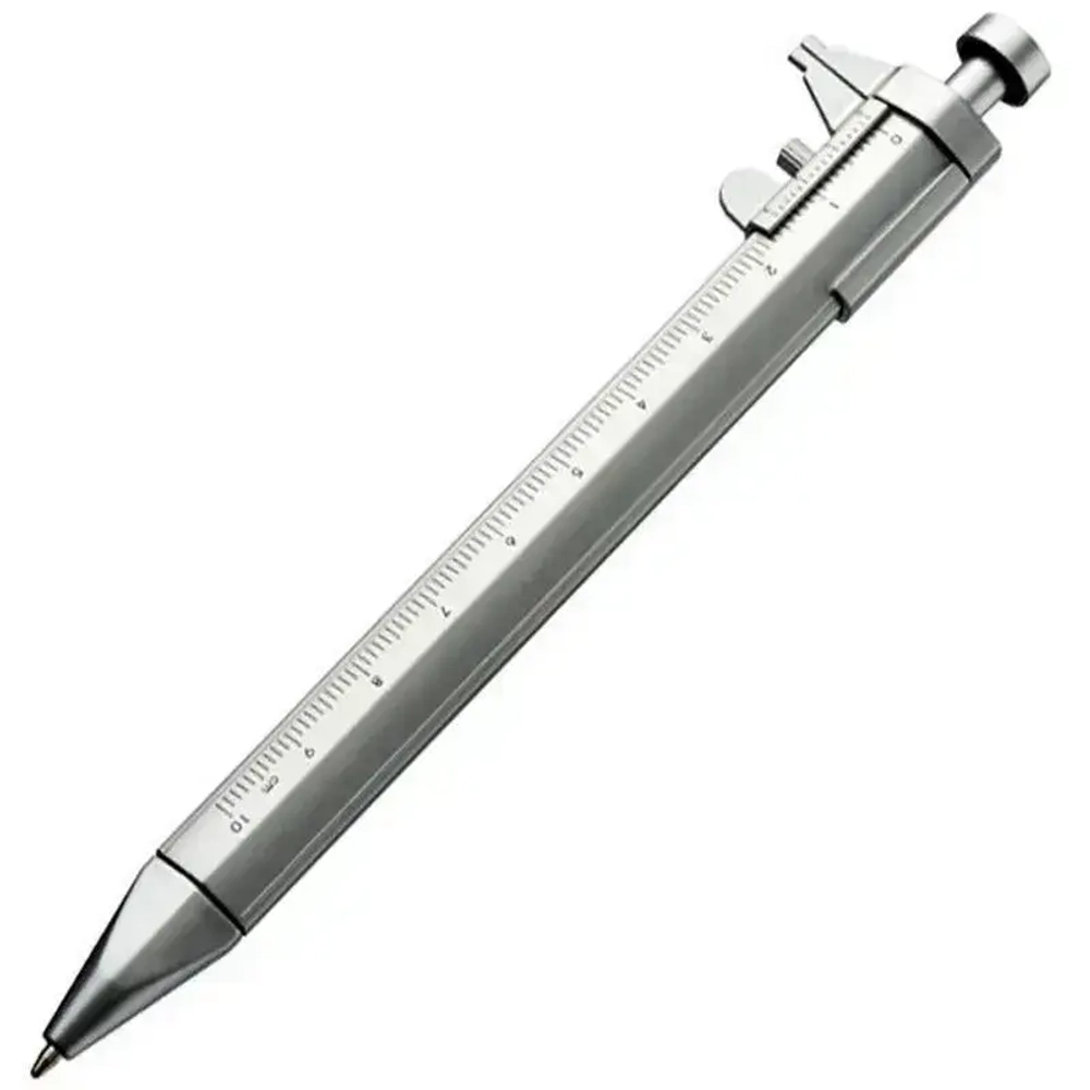 10 шт. многофункциональная гелевая ручка 1,0 мм штангенциркуль роликовый шариковый канцелярский шариковые ручки синего цвета