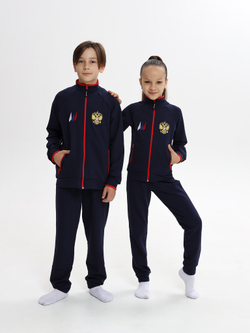 спортивный костюм для девочки и мальчика с гербом WILDWINS