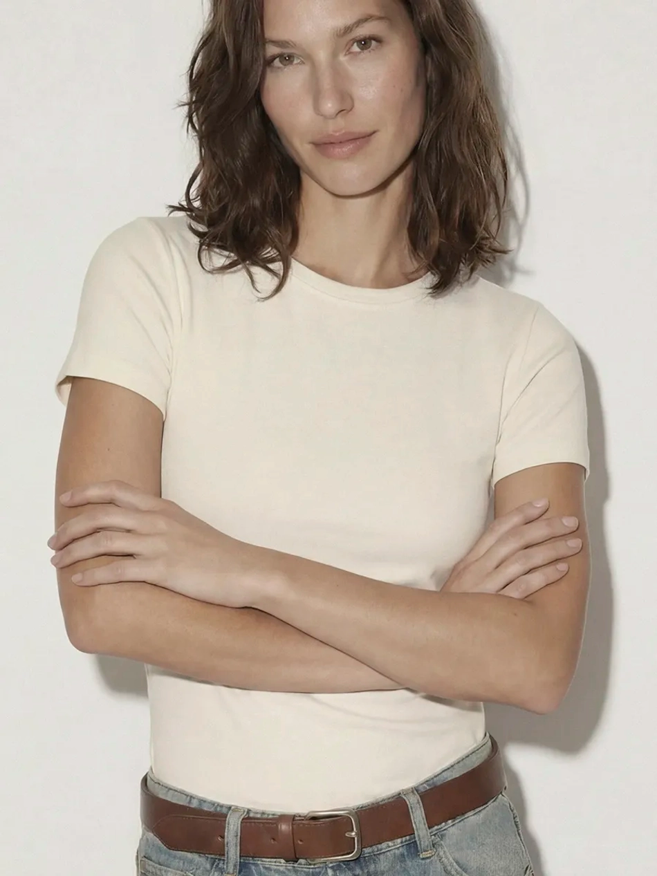 Футболка базовая приталенная