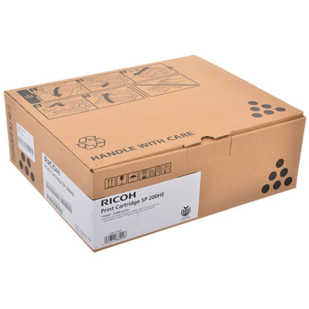 Картридж лазерный RICOH (SP200HE) SP 210/SP 212w, оригинальный, ресурс 2600 стр., 407262