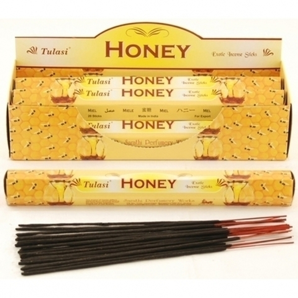 Tulasi Honey шестигранник Благовоние Мед