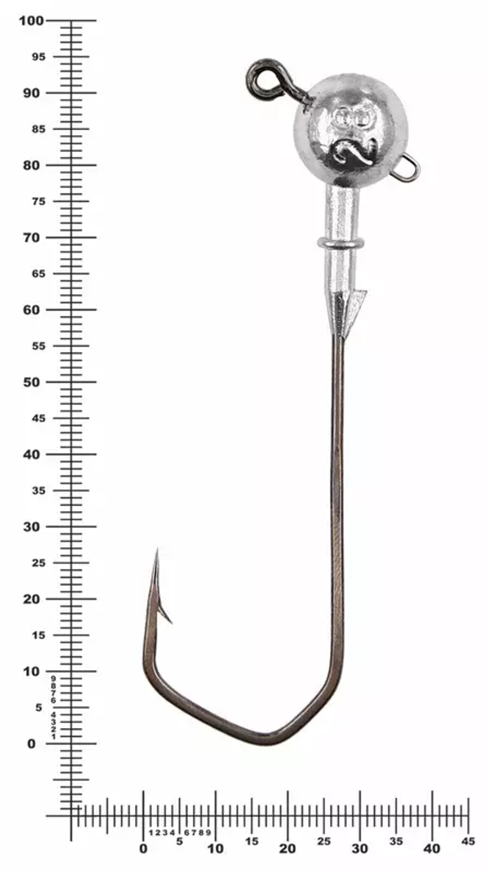 Джиг некрашеный Stinger Eye Jig, крючок Vido Craft VD-079 10/0 (3шт/уп)