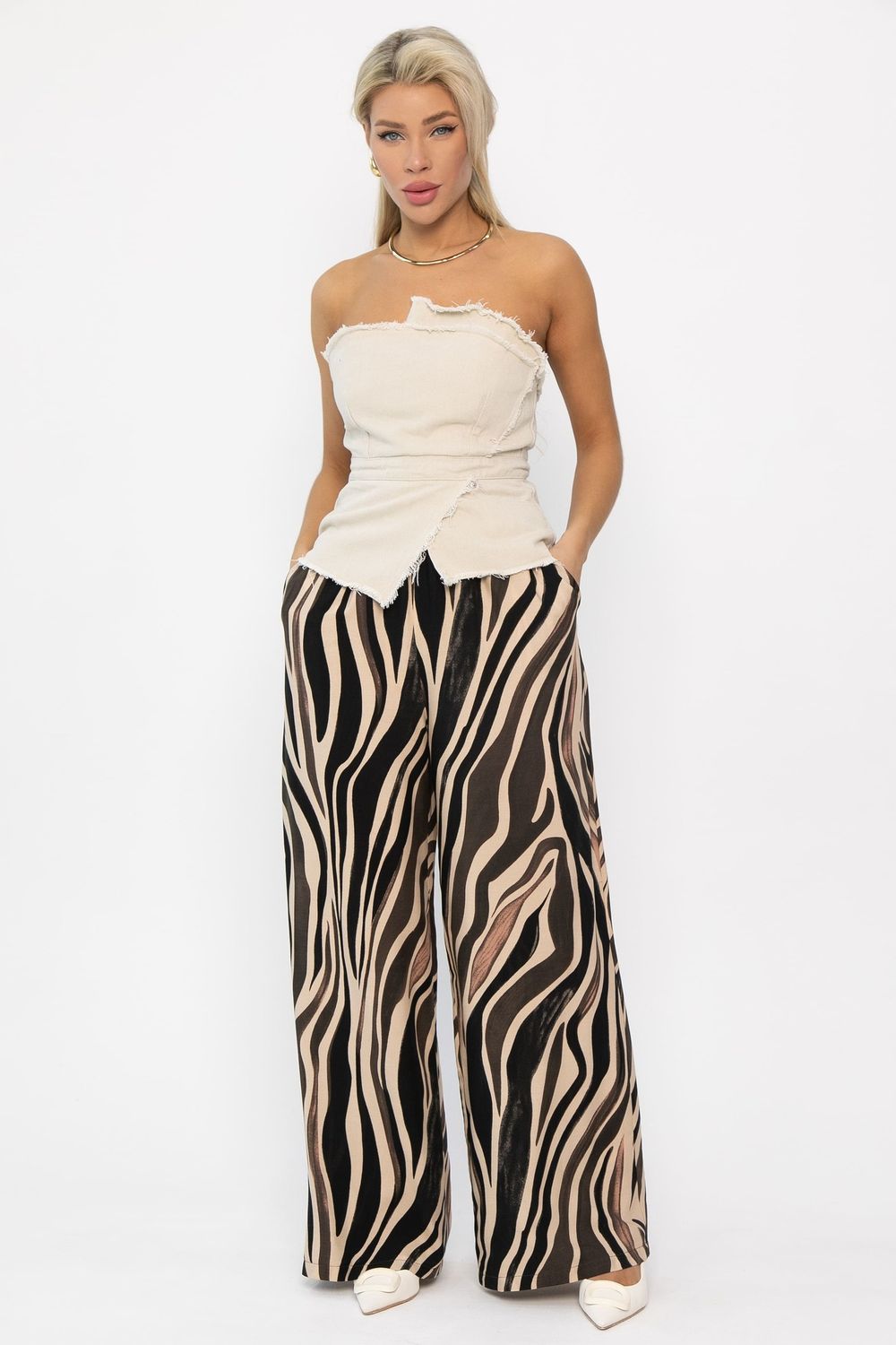 Брюки Тико (бежевые) Б13698-12М LT Collection