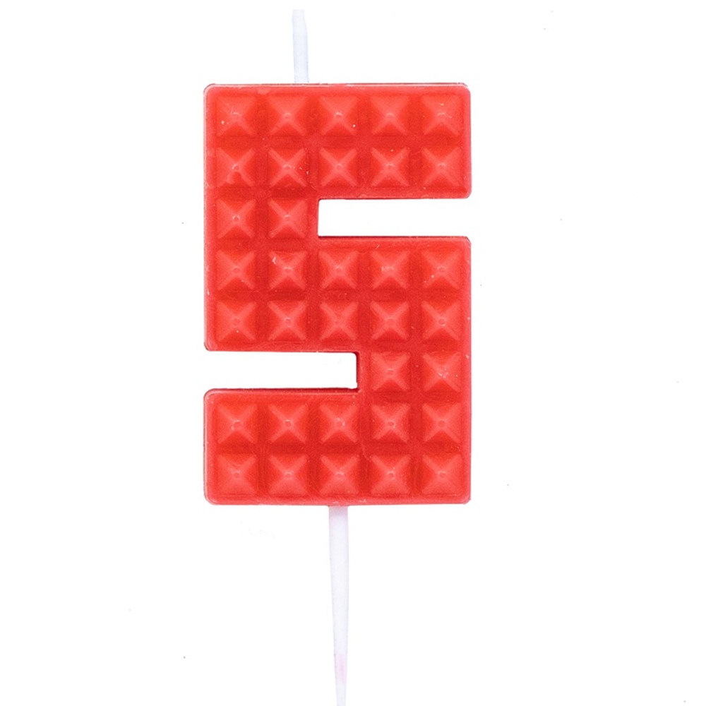 Свечи-цифры Конструктор 4,5см/V