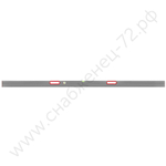 СИБИН 2.5 м, 2 глазка, Правило с уровнем и ручками (10726-2.5)