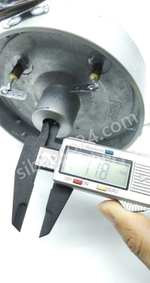 ТЭН для аппарата сахарной ваты 125х12 мм в сборе с термостатами