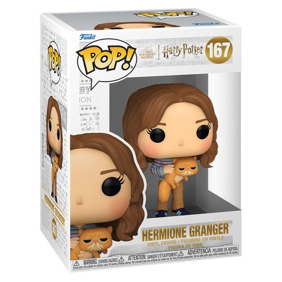 Фигурка Funko POP! Harry Potter POA Hermione Granger w/Crookshanks (167) 76010 / Фигурка Фанко ПОП! по мотивам франшизы "Гарри Поттер", Гермиона Грейнджер