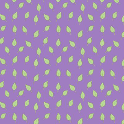 Листики на сиреневом