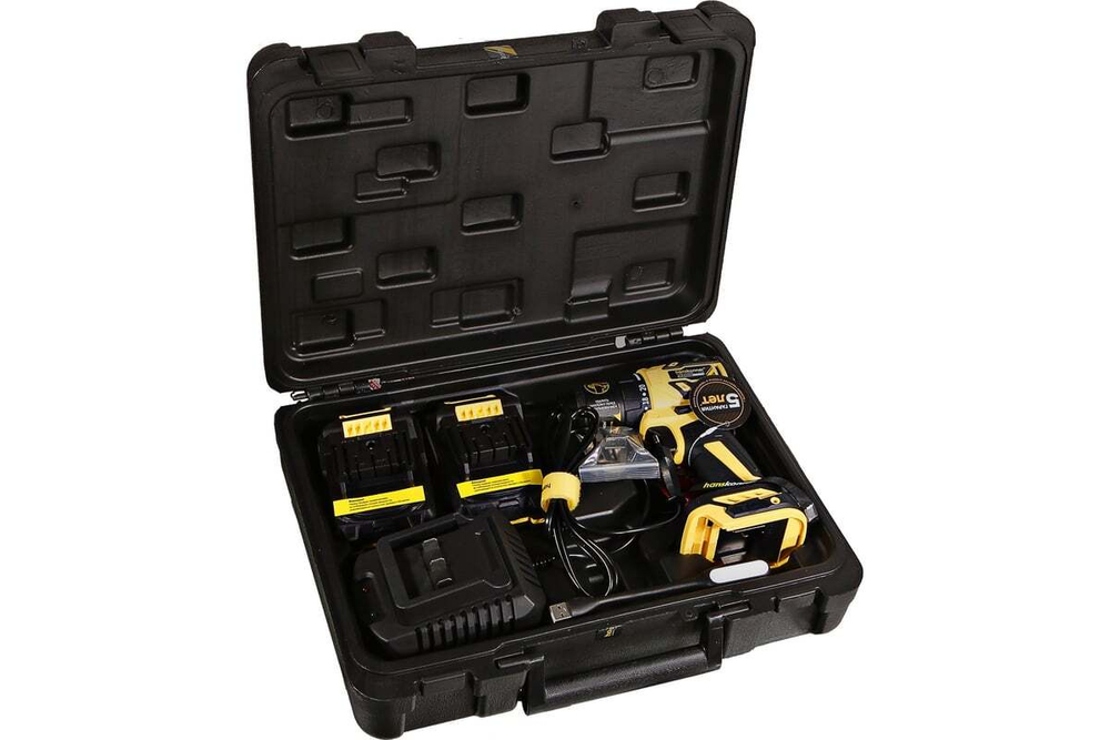 Аккумуляторная дрель Hanskonner б/щ 1BatterySystem HCD2065C