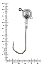 Джиг некрашеный Stinger Eye Jig, крючок Vido Craft VD-079 6/0 (3шт/уп)