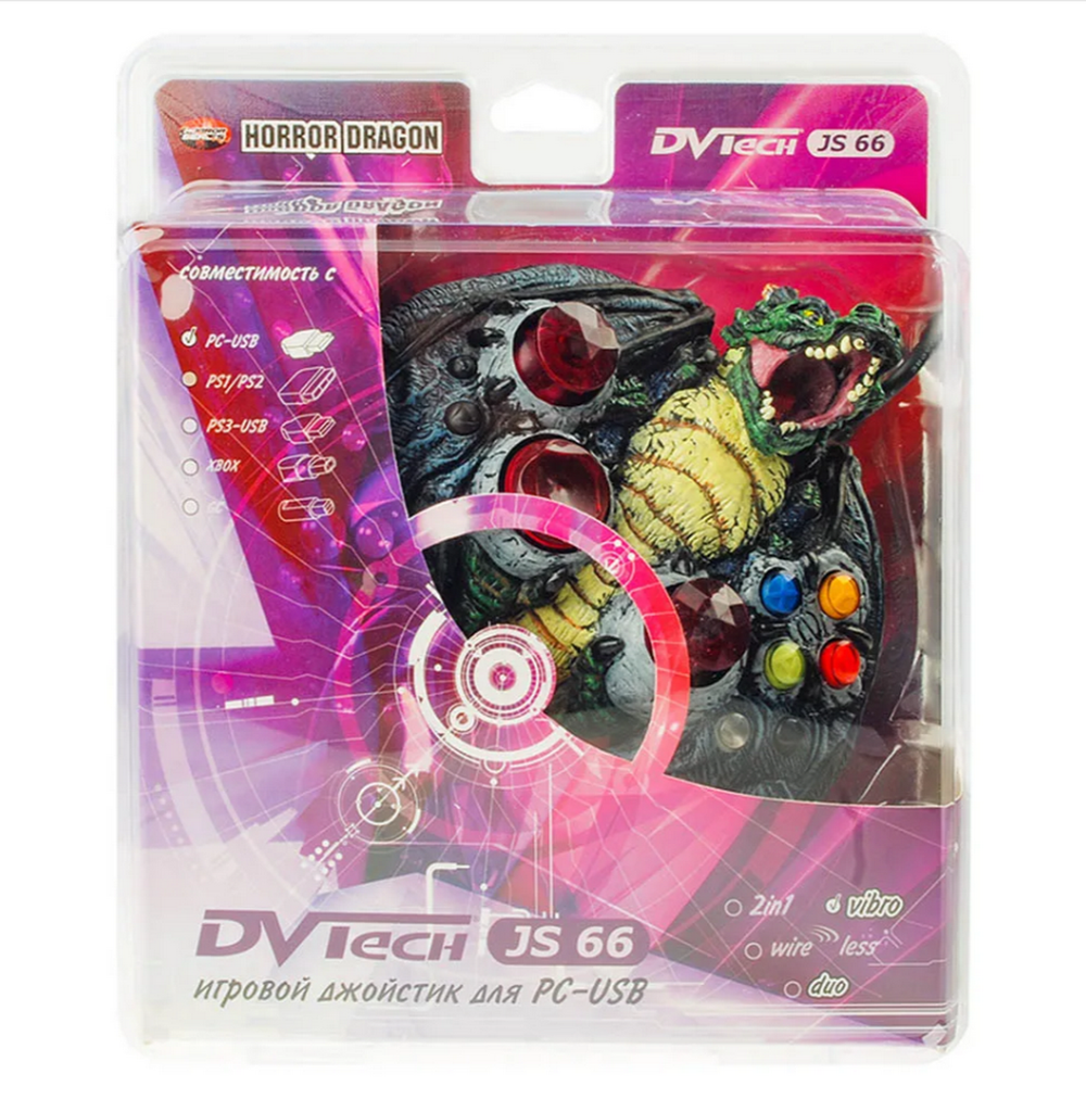 Джойстик для PC-USB DVTech JS 66 Horror Dragon