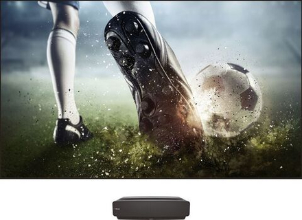Телевизор Laser 100" Hisense 100L5F-D12 черный, Ultra HD, DVB-T, DVB-T2, DVB-C, DVB-S, DVB-S2, USB, WiFi, Smart TV