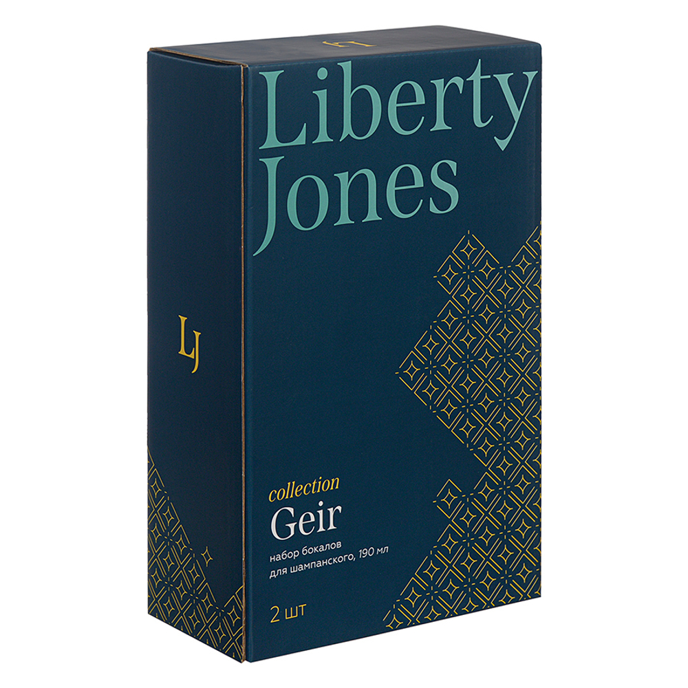Набор бокалов для шампанского 2шт 190мл Liberty Jones Geir