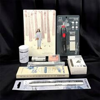 Художественный набор для рисования - "Черно-белый скетчинг"