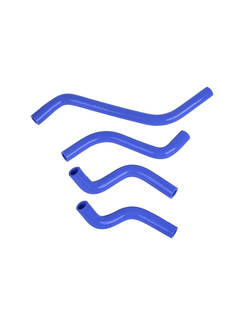 Патрубки отопителя (печки) (к-т 4 шт.) (силикон) для ВАЗ 2108-99 GANZ GRF09069