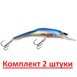 Воблер для рыбалки ФИН 160mm, цвет 048 (окунь), 1 штука