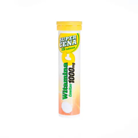 Цевитан - витамин С 1000 мг, пищевая добавка, 15 таблеток