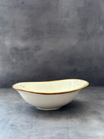 Салатник 18*15 см, h=6,5 см, фарфор, серия "Элеганс" "The Sun"