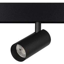 Магнитный трековый светильник ЭРА TRM20-6-10W4K-B для системы NOVA 48V 10Вт 4000К направленный свет черный | Магнитные трековые светильники