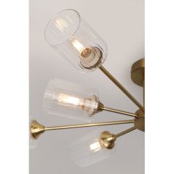 Люстра Rivoli Gill 9188-308 8хЕ27 60 Вт модерн | Лайт